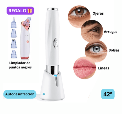 Masajeador de ojos y labios + Limpiador de puntos negros GRATIS